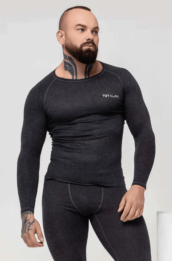 TotalFit. Чоловічий термоджемпер з віскози з вовною TMR1-V — фото 1
